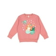 thumbnail image 1 of Inktastic Cute Mermaid Toddler Sweatshirt, 1 of 4