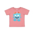 thumbnail image 1 of Inktastic Cute Monster, Blue Monster, Funny Monster, Horns Boys or Girls Baby T-Shirt, 1 of 5