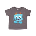 thumbnail image 1 of Inktastic Cute Monster, Blue Monster, Funny Monster, Horns Boys or Girls Toddler T-Shirt, 1 of 5