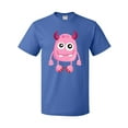 thumbnail image 1 of Inktastic Cute Monster, Smiling Monster, Pink Monster, Horns T-Shirt, 1 of 5