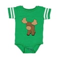 thumbnail image 1 of Inktastic Cute Moose Boys or Girls Baby Bodysuit, 1 of 5