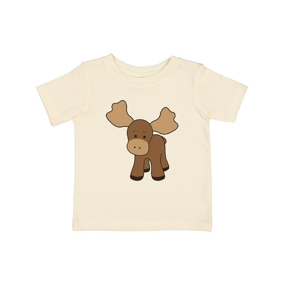 Inktastic Cute Moose Boys or Girls Baby T-Shirt