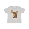 thumbnail image 1 of Inktastic Cute Moose Boys or Girls Baby T-Shirt, 1 of 5