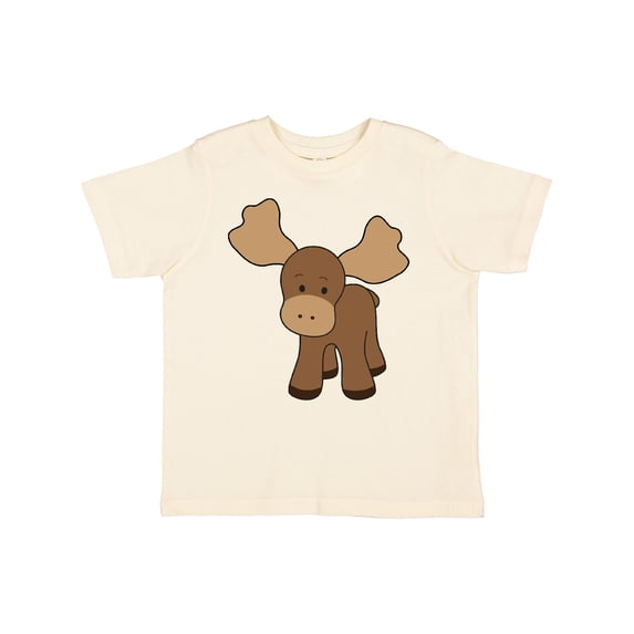 Inktastic Cute Moose Boys or Girls Toddler T-Shirt
