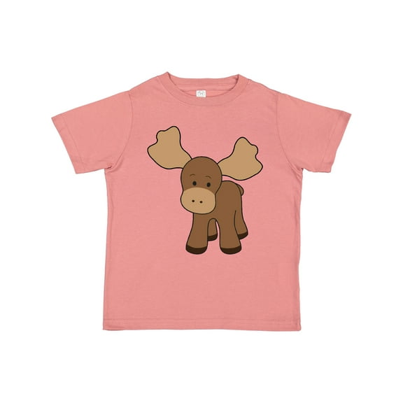 Inktastic Cute Moose Boys or Girls Toddler T-Shirt
