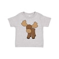 thumbnail image 1 of Inktastic Cute Moose Boys or Girls Toddler T-Shirt, 1 of 5