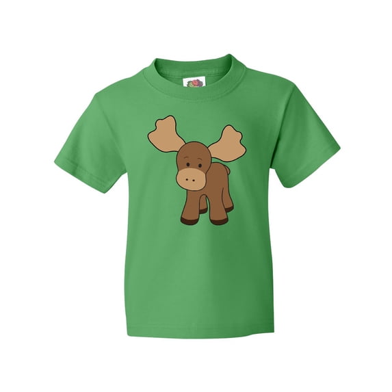 Inktastic Cute Moose Youth T-Shirt