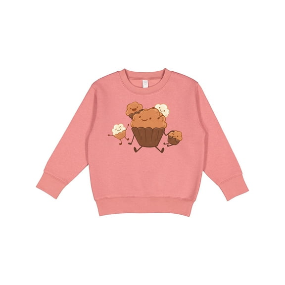Inktastic Cute Muffin Family Toddler Sweatshirt