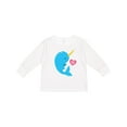 thumbnail image 1 of Inktastic Cute Narwhal Boys Long Sleeve Toddler T-Shirt, 1 of 5