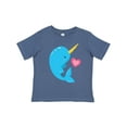 thumbnail image 1 of Inktastic Cute Narwhal Boys Toddler T-Shirt, 1 of 5