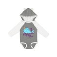 thumbnail image 1 of Inktastic Cute Narwhal I'm a Unicorn of The Sea Girls Long Sleeve Baby Bodysuit, 1 of 5