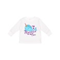 thumbnail image 1 of Inktastic Cute Narwhal I'm a Unicorn of The Sea Girls Long Sleeve Toddler T-Shirt, 1 of 5