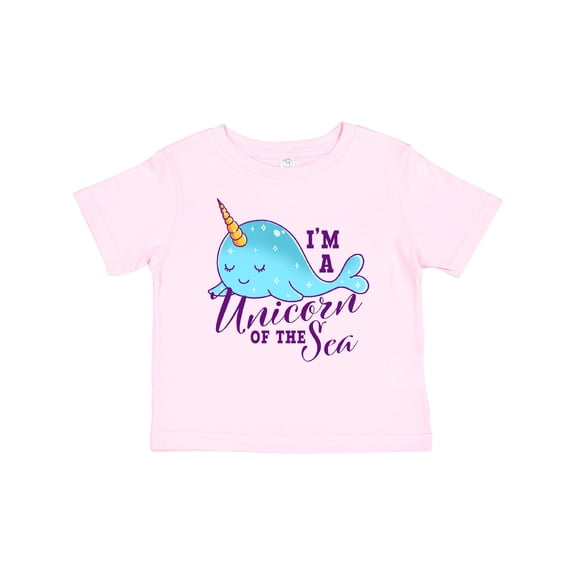 Inktastic Cute Narwhal I'm a Unicorn of the Sea Girls Baby T-Shirt