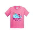 thumbnail image 1 of Inktastic Cute Narwhal I'm a Unicorn of the Sea Youth T-Shirt, 1 of 5