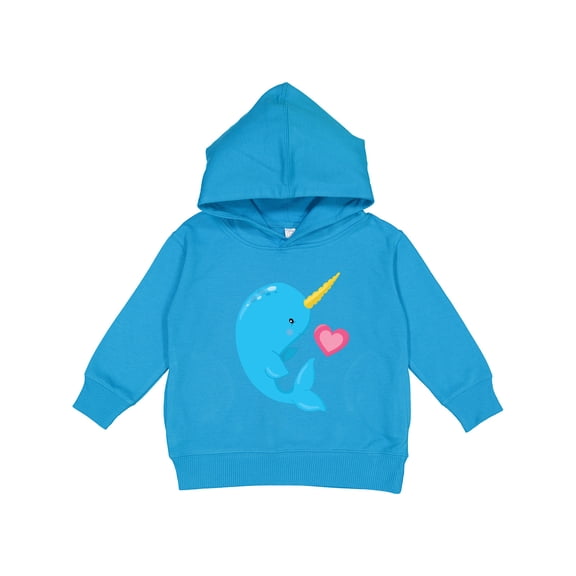 Inktastic Cute Narwhal Toddler Hoodie