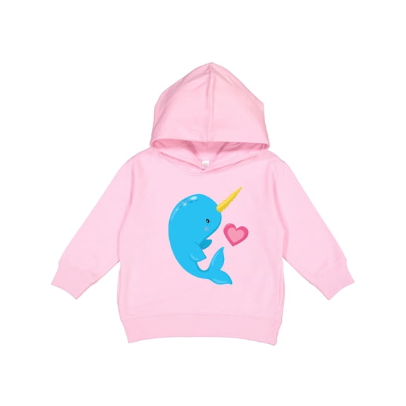 Inktastic Cute Narwhal Toddler Hoodie