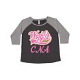 thumbnail image 1 of Inktastic Cute Nurse Assistant CNA (Worlds Best) Gift Idea Women's Plus Size T-Shirt, 1 of 5