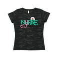 thumbnail image 1 of Inktastic Cute Nurse Stethoscope and Hat Women's T-Shirt, 1 of 5