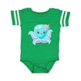 thumbnail image 1 of Inktastic Cute Octopus Blue with Star Boys or Girls Baby Bodysuit, 1 of 5