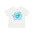 thumbnail image 1 of Inktastic Cute Octopus Blue with Star Boys or Girls Toddler T-Shirt, 1 of 5