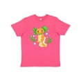thumbnail image 1 of Inktastic Cute Orange and Green Axolotl Youth T-Shirt, 1 of 5