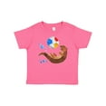 thumbnail image 1 of Inktastic Cute Otter and Beachball Boys or Girls Baby T-Shirt, 1 of 5