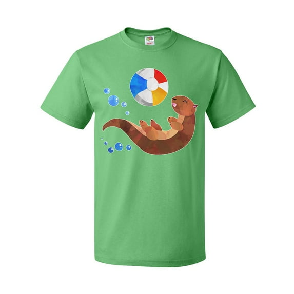 Inktastic Cute Otter and Beachball T-Shirt