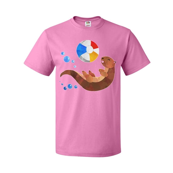 Inktastic Cute Otter and Beachball T-Shirt