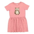 thumbnail image 1 of Inktastic Cute Owl Girls Toddler Dress, 1 of 5
