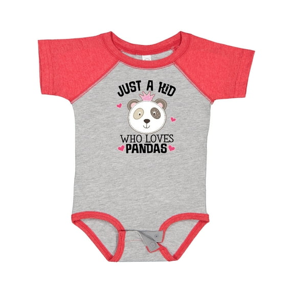 Inktastic Cute Panda Gift for Girls Girls Baby Bodysuit