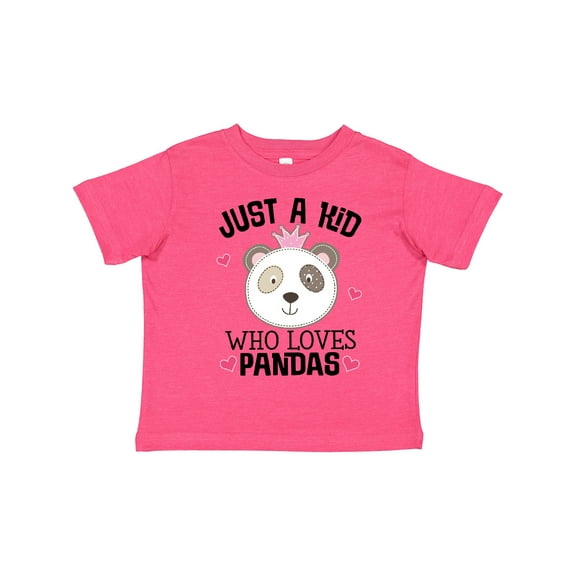 Inktastic Cute Panda for Girls Girls Toddler T-Shirt