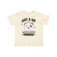 thumbnail image 1 of Inktastic Cute Panda for Girls Girls Toddler T-Shirt, 1 of 5