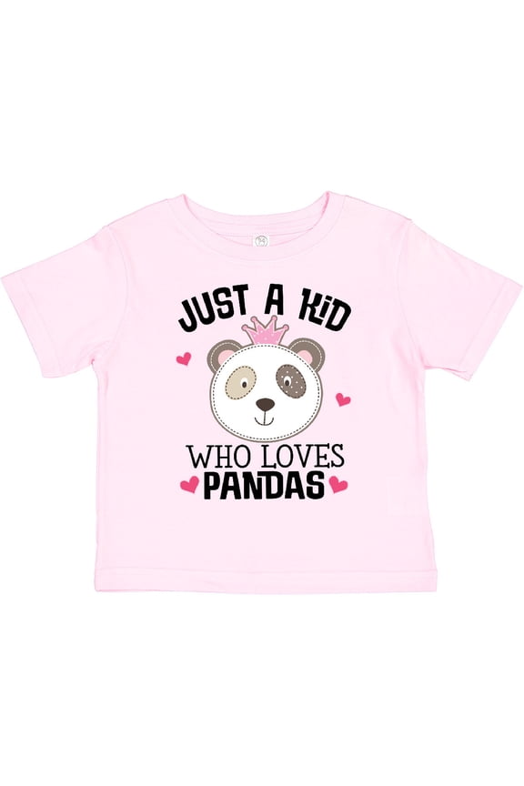 Cute Panda for Girls Girls Toddler T-Shirt