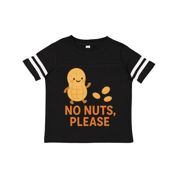 Inktastic Cute Peanut Allergy Alert No Nuts Please Boys or Girls Toddler T-Shirt