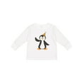 thumbnail image 1 of Inktastic Cute Penguin, Baby Penguin, Penguin with Party Hat Boys or Girls Long Sleeve Toddler T-Shirt, 1 of 5