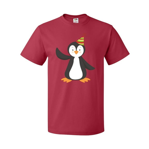 Inktastic Cute Penguin, Baby Penguin, Penguin with Party Hat T-Shirt
