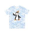 thumbnail image 1 of Inktastic Cute Penguin, Baby Penguin, Penguin with Party Hat T-Shirt, 1 of 5