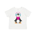 thumbnail image 1 of Inktastic Cute Penguin, Baby Penguin, Penguin with Scarf Boys or Girls Toddler T-Shirt, 1 of 5