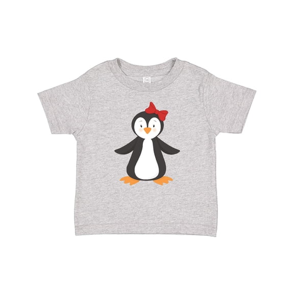 Inktastic Cute Penguin, Little Penguin, Penguin with Bow Boys or Girls Baby T-Shirt