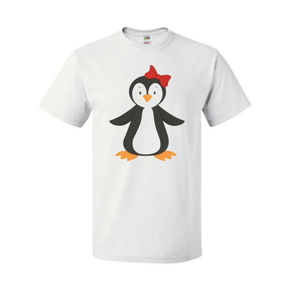 Inktastic Cute Penguin, Little Penguin, Penguin with Bow T-Shirt