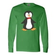 thumbnail image 1 of Inktastic Cute Penguin, Little Penguin, Penguin with Bow Tie Long Sleeve T-Shirt, 1 of 5