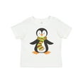 thumbnail image 1 of Inktastic Cute Penguin, Little Penguin, Penguin with Scarf Boys or Girls Toddler T-Shirt, 1 of 5
