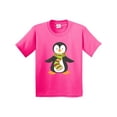 thumbnail image 1 of Inktastic Cute Penguin, Little Penguin, Penguin with Scarf Youth T-Shirt, 1 of 5