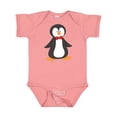 thumbnail image 1 of Inktastic Cute Penguin, Penguin With Red Bow Tie Boys or Girls Baby Bodysuit, 1 of 5