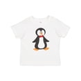 thumbnail image 1 of Inktastic Cute Penguin, Penguin With Red Bow Tie Boys or Girls Baby T-Shirt, 1 of 5