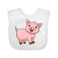thumbnail image 1 of Inktastic Cute Pig Boys or Girls Baby Bib, 1 of 4