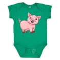 thumbnail image 1 of Inktastic Cute Pig Boys or Girls Baby Bodysuit, 1 of 5