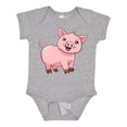 thumbnail image 1 of Inktastic Cute Pig Boys or Girls Baby Bodysuit, 1 of 5