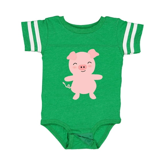 Inktastic Cute Pig Boys or Girls Baby Bodysuit