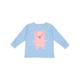 thumbnail image 1 of Inktastic Cute Pig Boys or Girls Long Sleeve Toddler T-Shirt, 1 of 5